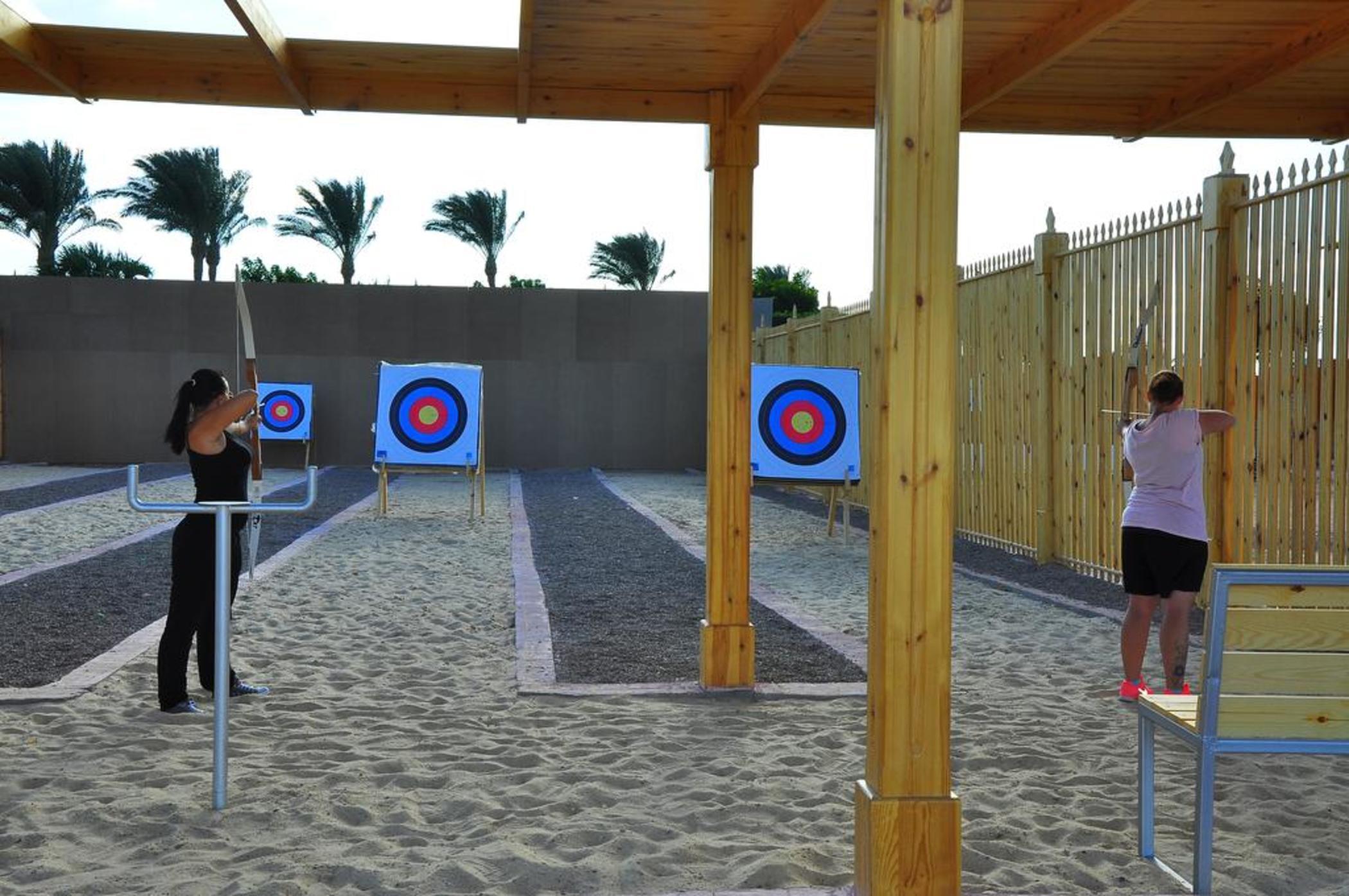 Sunrise Garden Beach Resort Hurghada Exterior photo Archery at the 2011 Pan Arab Games