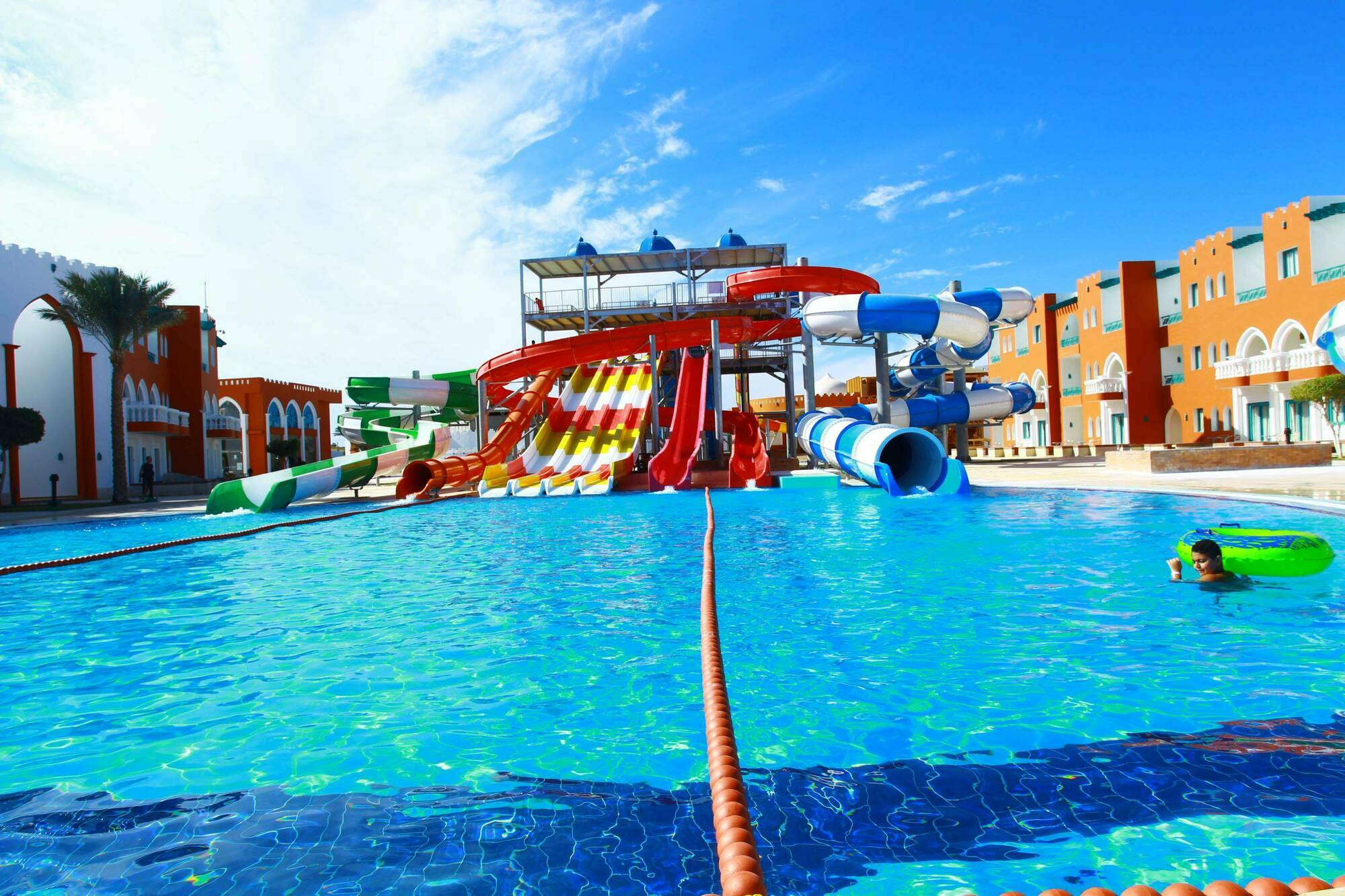 Sunrise Garden Beach Resort Hurghada Exterior photo Aqua Park